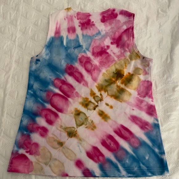 L.L. Bean hand crafted tie dye Tank Top - Picture 2 of 4